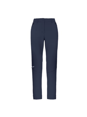 Salewa Softshellhose Winter Dolomia in blau