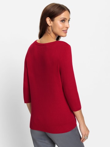 WITT WEIDEN Feinstrickpullover in rot