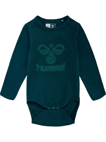 Hummel Druckknopf Strampler Hmlfastwo Mädchen in DEEP TEAL