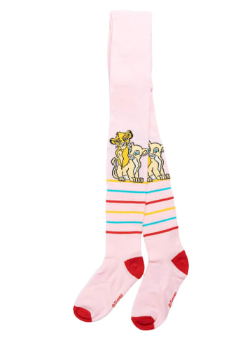 Disney 2er Pack Disney Der König der Löwen Strumpfhose Simba Nala in rosa