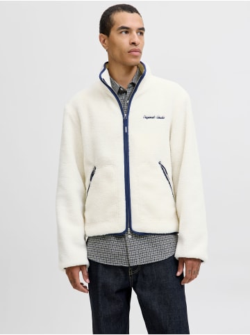 Jack & Jones Teddyfell Jacke in Ocean Cavern
