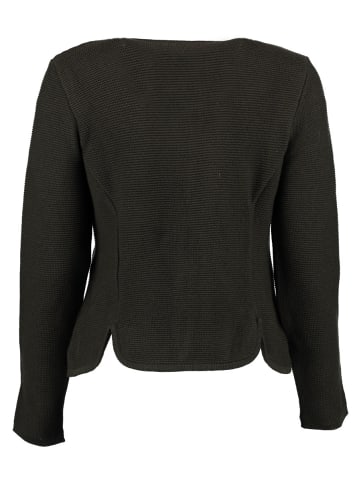 OS-Trachten Strickjacke Brytos in dunkelgrün