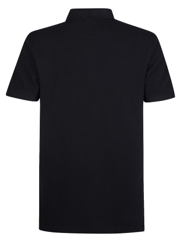 Petrol Industries Klassisches Poloshirt Dolphin in Schwarz