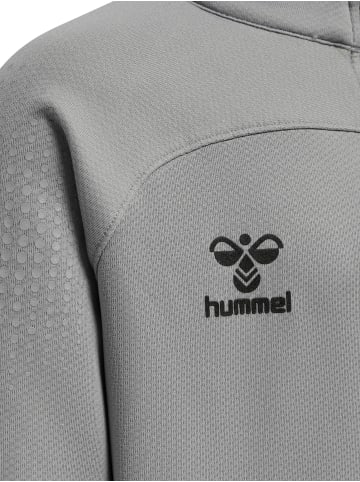 Hummel Hummel Sweatshirt Hmllead Fußball Kinder Leichte Design Schnelltrocknend in GREY MELANGE