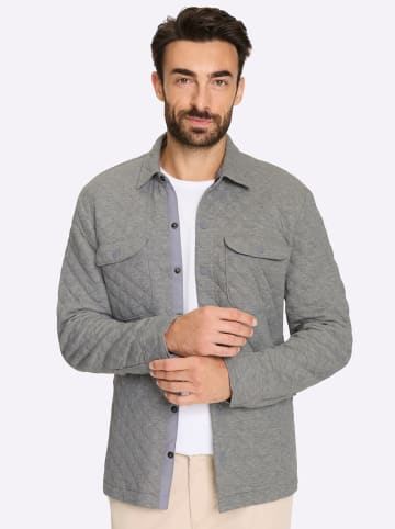 WITT WEIDEN Hemdjacke in grau-meliert