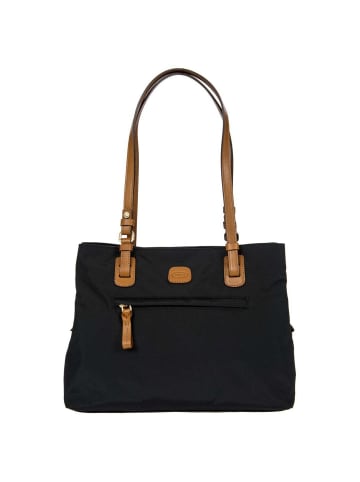 BRIC`s X-Bag - Shopper M 32 cm (tropical camouflage) in schwarz