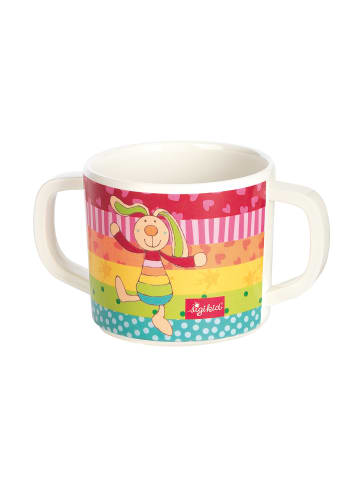 Sigikid Kindertasse Hase Rainbow Rabbit rPET in mehrfarbig