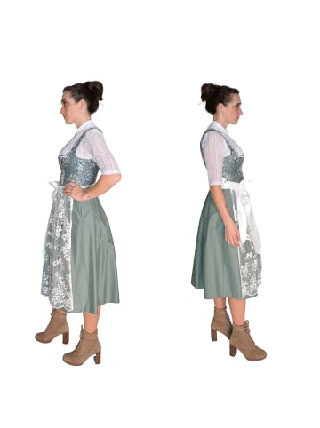 MarJo Midi Dirndl in Grün