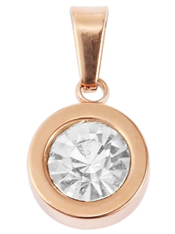 Adeliás Herren Anhänger aus Edelstahl in gold