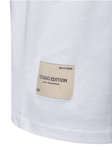 Alpha Industries T-Shirt Edition in weiß
