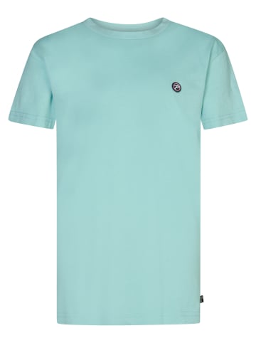 Petrol Industries T-Shirt mit Logo Seashimmer in Blau