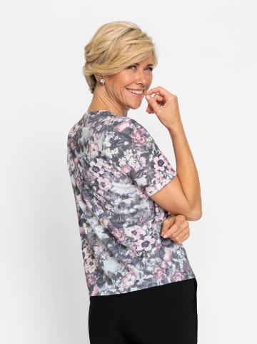 WITT WEIDEN Shirt in ecru-altrosa-bedruckt