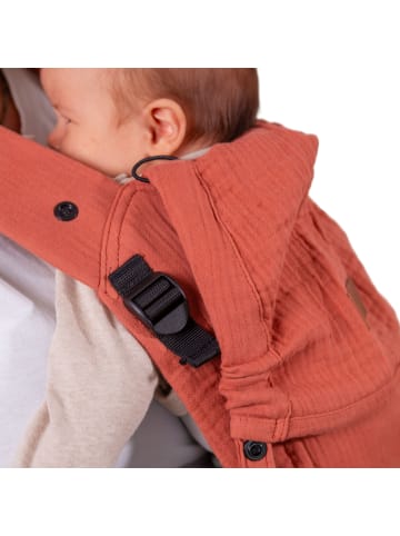 Schmusewolke Aurora Terracotta - Babytrage aus Musselin