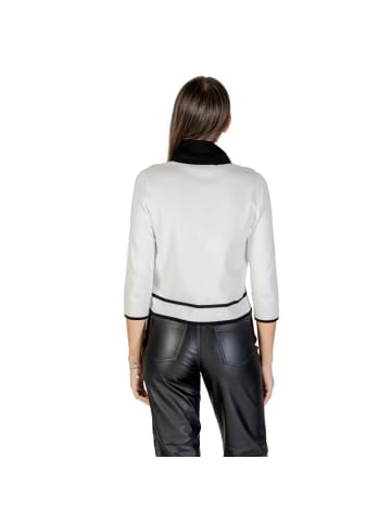 Morgan de Toi Schwarz , Weiß Schwarz und Weiß Viskose Sweatshirt