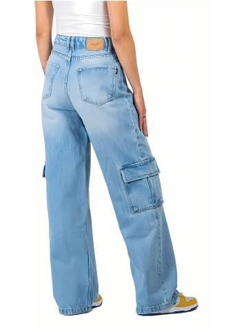 Reell Jeanshose "Women Mia Cargo Jeans" in Blau