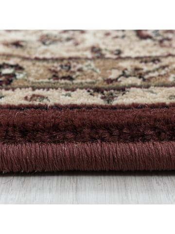 KADIMA DESIGN Teppich Kurzflor Orientalisch Muster Polypropylen Gewebt in Rot