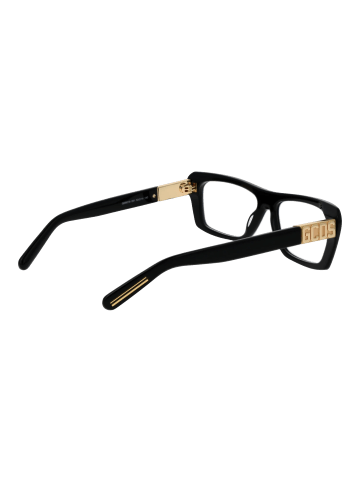 GCDS Unisex Optische Fassungen Rechtwinklig Schwarz