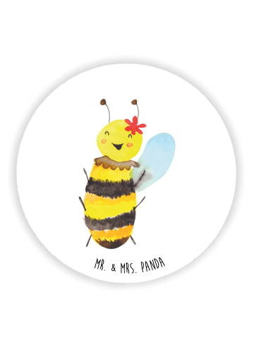 Mr. & Mrs. Panda magnet Biene Happy ohne Spruch in Weiß