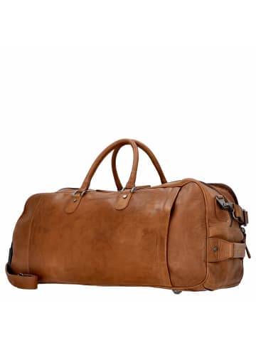 The Chesterfield Brand Jayven - Rollenreisetasche Leder 60 cm (black) in cognac