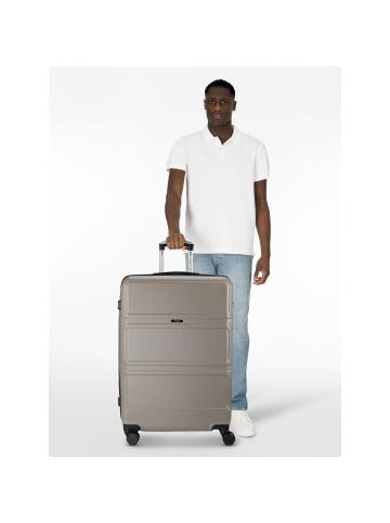 benzi 5739 4 Rollen Trolley L 72 cm in grau