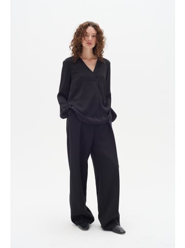 InWear Langarm-Bluse RindaIW Gerade Passform in Black