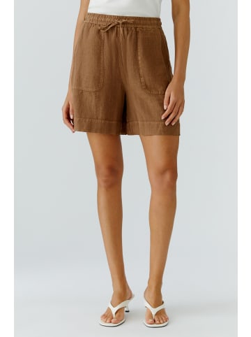 Oui Leinen Shorts in partridge
