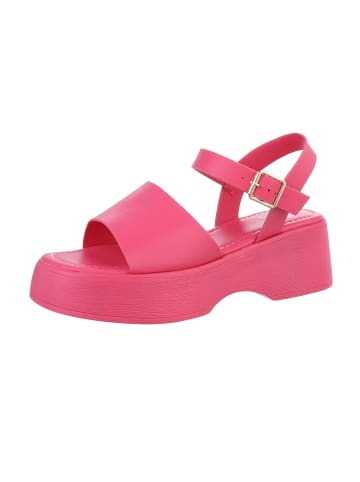 Ital-Design Sandale & Sandalette in Pink