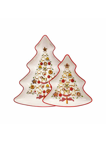 Villeroy & Boch 2er Set Baumschalen-Set Winter Bakery Delight bunt in bunt