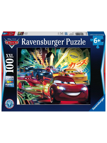 Ravensburger Cars Neon. Puzzle 100 Teile XXL