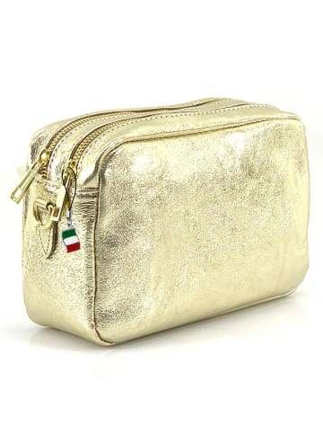Florence Florence Umhängetasche Leder gold ca. 22cm