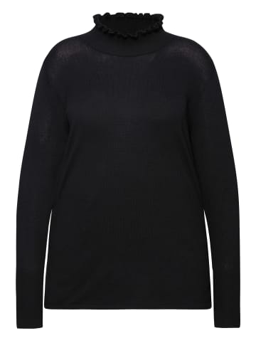 Ulla Popken Pullover in schwarz