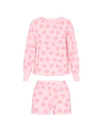 Swirly Women Sleepwear in Pink