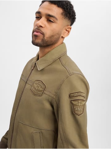 PME Legend Lederjacke in beige