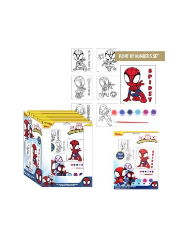 MARVEL Spider-Man Friends Malset nach Zahlen Kinder Kreativset Marvel