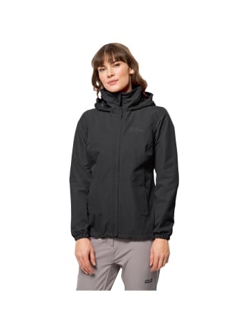 Jack Wolfskin Hardshelljacke STORMY POINT 2L in black