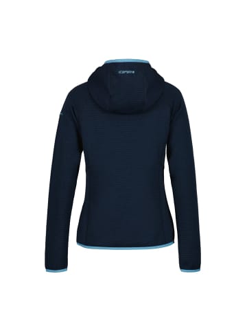 Icepeak Midlayer Berryville mit Kapuze in blau