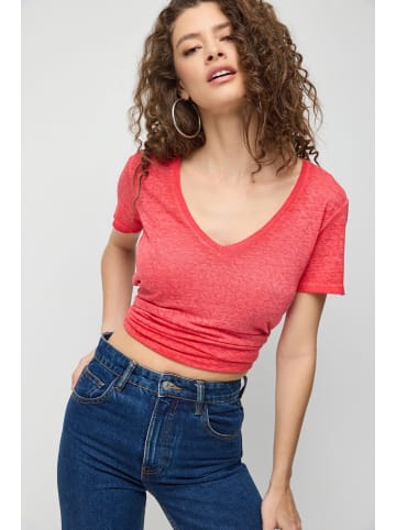 NO MATTER WHAT Shirt in Rot
