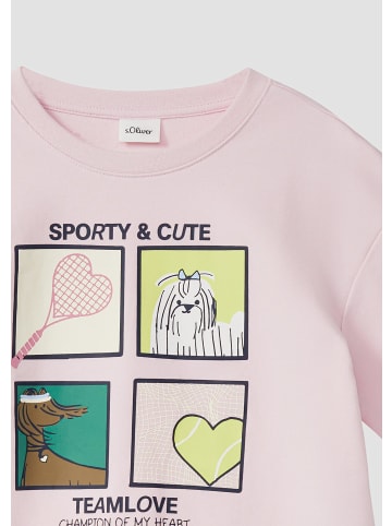 s.Oliver T-Shirt in 4117_zartrosa