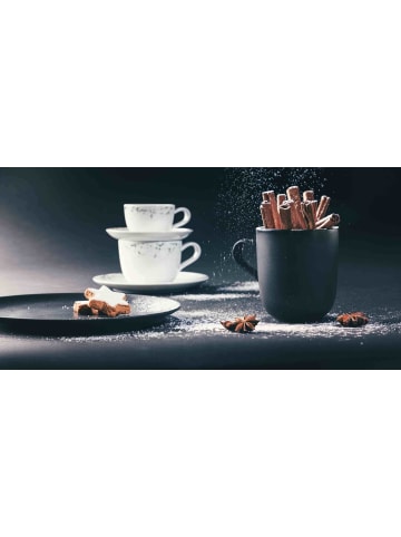 Seltmann Weiden 6er Set Kaffeebecher Liberty Velvet Black 400 ml schwarz in schwarz