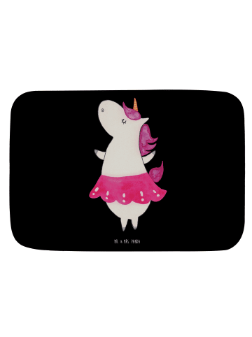 Mr. & Mrs. Panda Badvorleger Einhorn Ballerina ohne Spruch in Schwarz