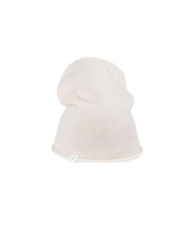CASH-MERE.CH Bio Beanie in Weiss