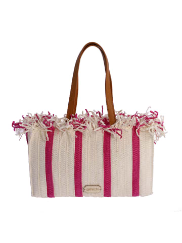 Amichi Shopper Sifreda (B)36 x (H)24 x (T)15 cm in Rosa