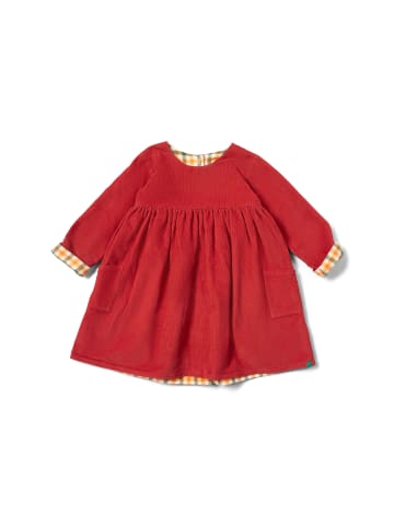 Little Green Radicals Reversibles Bio-Cordkleid in Rosa