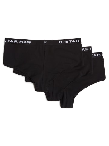 G-Star Raw Hipster 3 Pack black/black/black