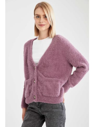 DeFacto Cardigan OVERSIZE FIT in Rosa