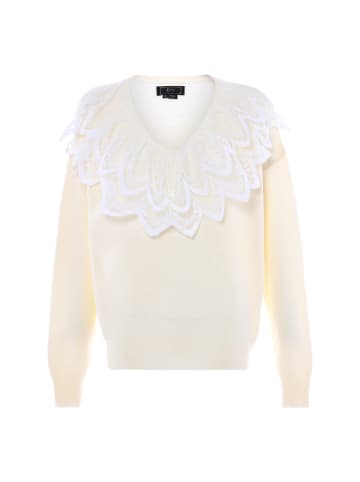 faina Damen Strickpullover in WOLLWEISS