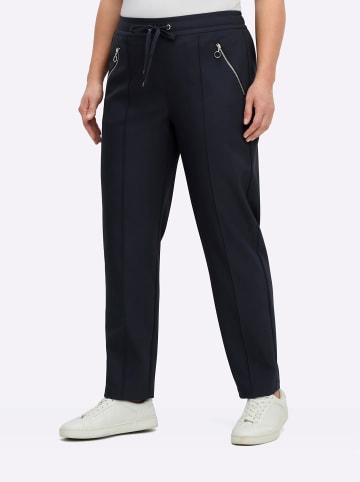 sheego Schlupfhose in tiefblau