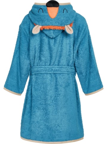 Playshoes Bademantel "Frottee-Bademantel Dschungel" in Blau