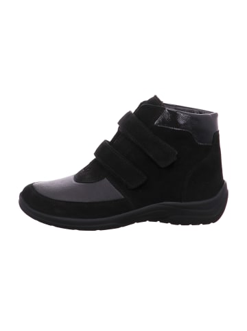 WALDLÄUFER Komfort Stiefeletten in Schwarz