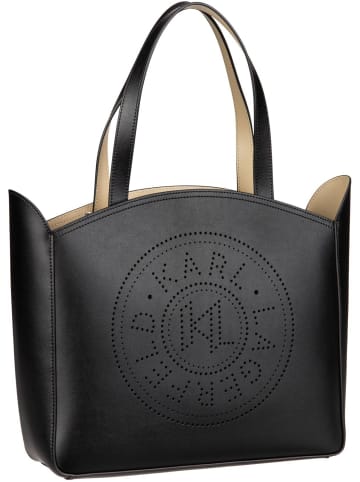 Karl Lagerfeld Shopper K/Circle MD Zip in Black